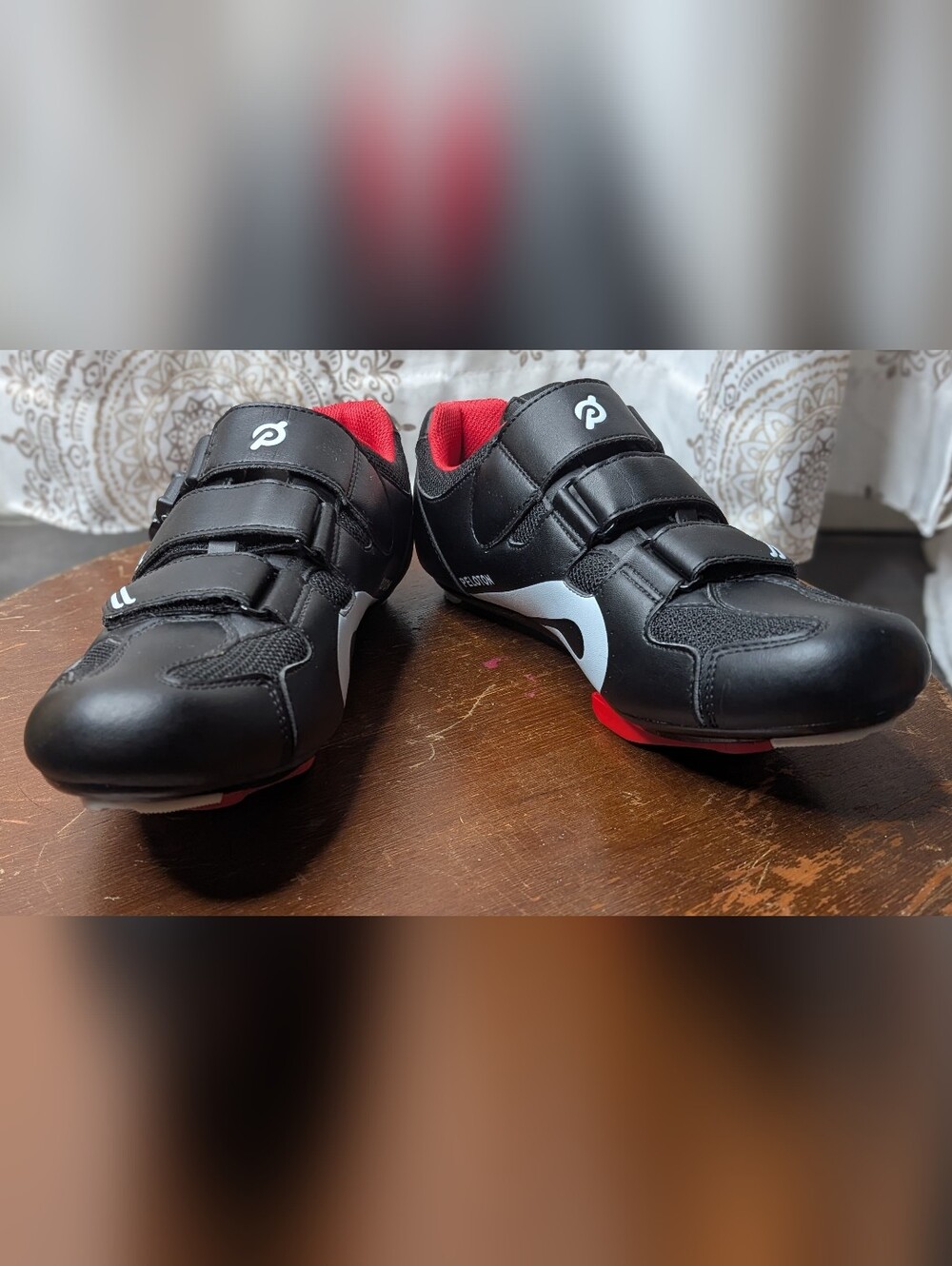 Peloton Bike Unisex Cycling Cleats Attachment 3 Hook & Loop Straps US 11.5/EU 42